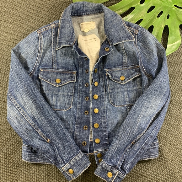 Current/Elliott Jackets & Blazers - Current/Elliott The Snap Jacket - Loved Wash Sz. 1